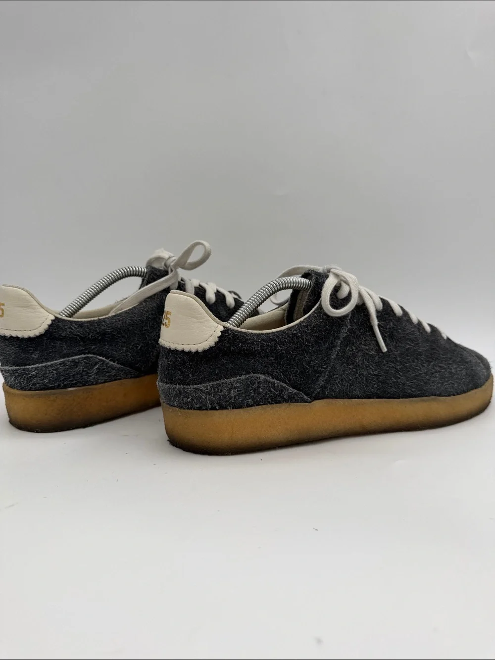 Clarks 1825 Tormatch Light Navy Shaggy Suede Casual Shoes 26162048 Mens Size 10